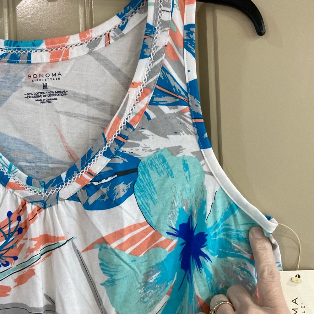 Dressy Style Tank by Sonoma Lifestyle Brand. NWT! - Picture 5 of 14